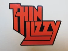 3.8" Music STICKER ~ THIN LIZZY: Dublin, Ireland Rock Band Since 1969