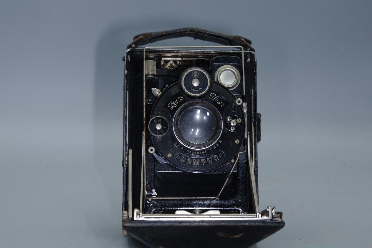 Appareil photo folding Kamera Werkstatten objectif Tessar f/4.5 - 105mm