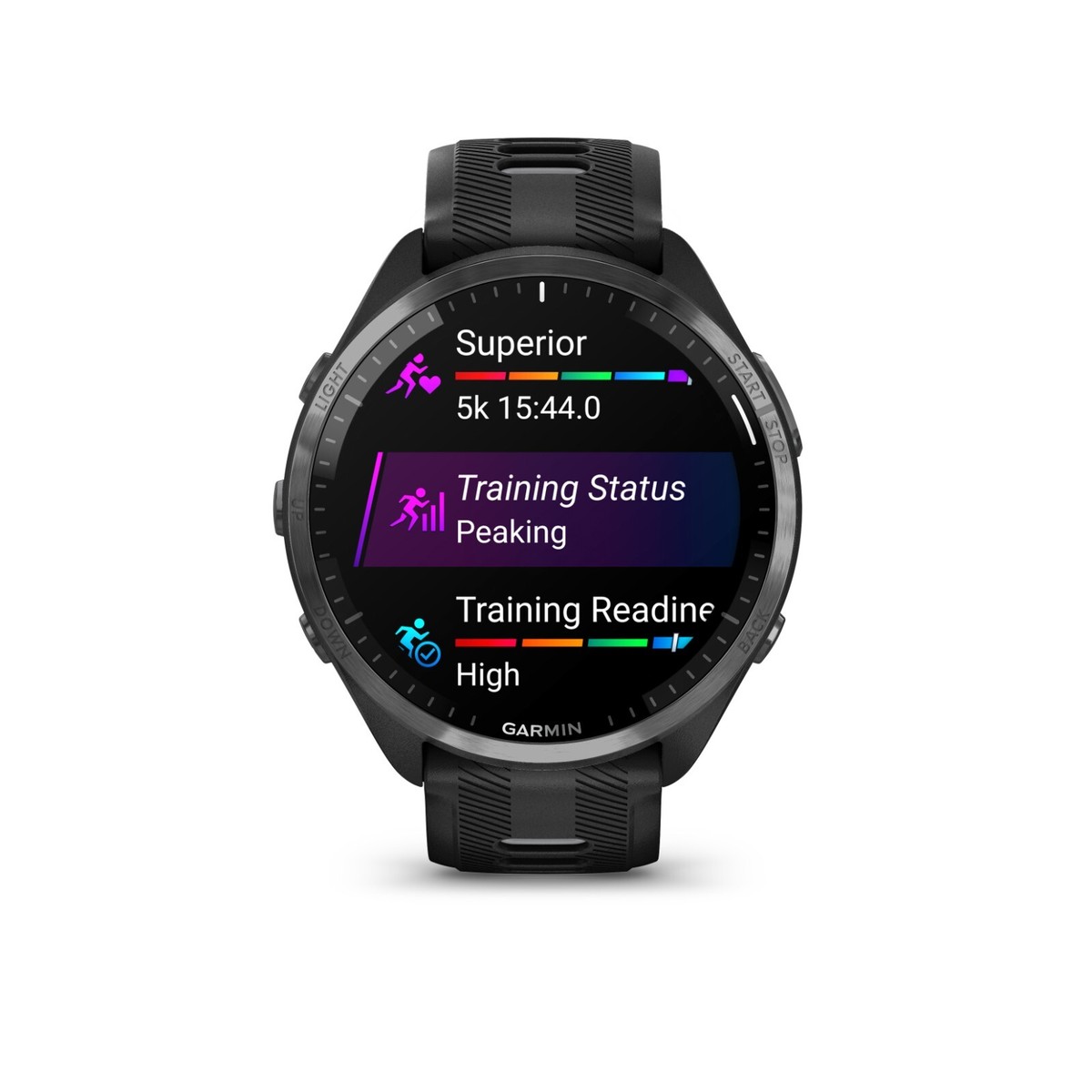 【中古品】FORERUNNER 965 BLACK Garmin Forerunner 965 Unisex Smartwatch - Black (010-02809-00) for