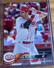 2018 Topps Series 2 Base # 581 Jesse Winker - Cincinnati Reds MLB Baseball