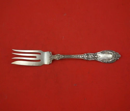 Paris by Gorham Sterling Silver Salad Fork / Fish Fork Large 6 3/4" Multi-Motif