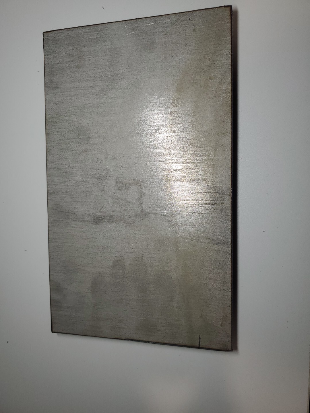 1/2" thick x 6" Wide 10" long Stainless Steel Flat Bar 304 Plate 6x10x1/2