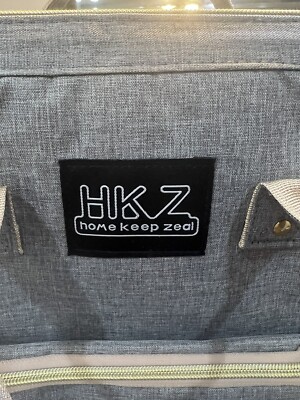 HKZ Diaper Bag Backpack 5 in 1 Baby Diaper Bags Travel Foldable