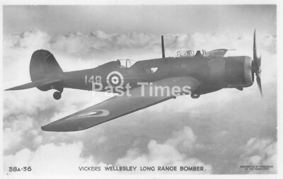 10076. RAF Zwischenkrieg Vickers Wellesley Bomber Flugzeug.