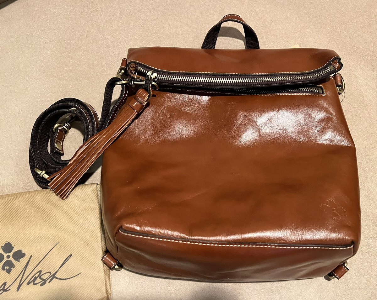 Patricia Nash Italian Suede Luzille Backpack/Crossbody Amazon.com: Patricia Nash Luzille 100% Full Grain Leather  main image 2