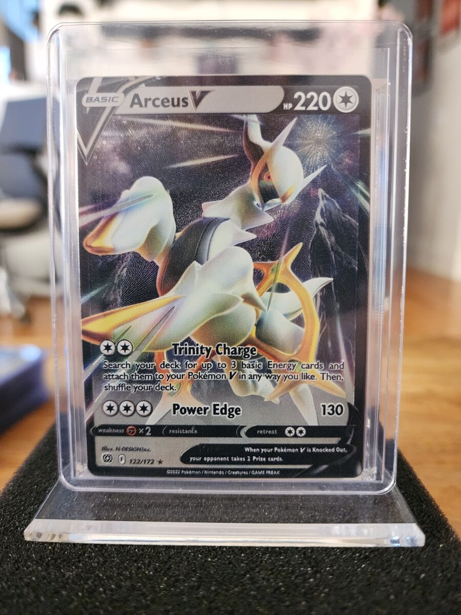 Arceus V - 122/172 (Metal Card) - Miscellaneous Cards & Products - Pokemon