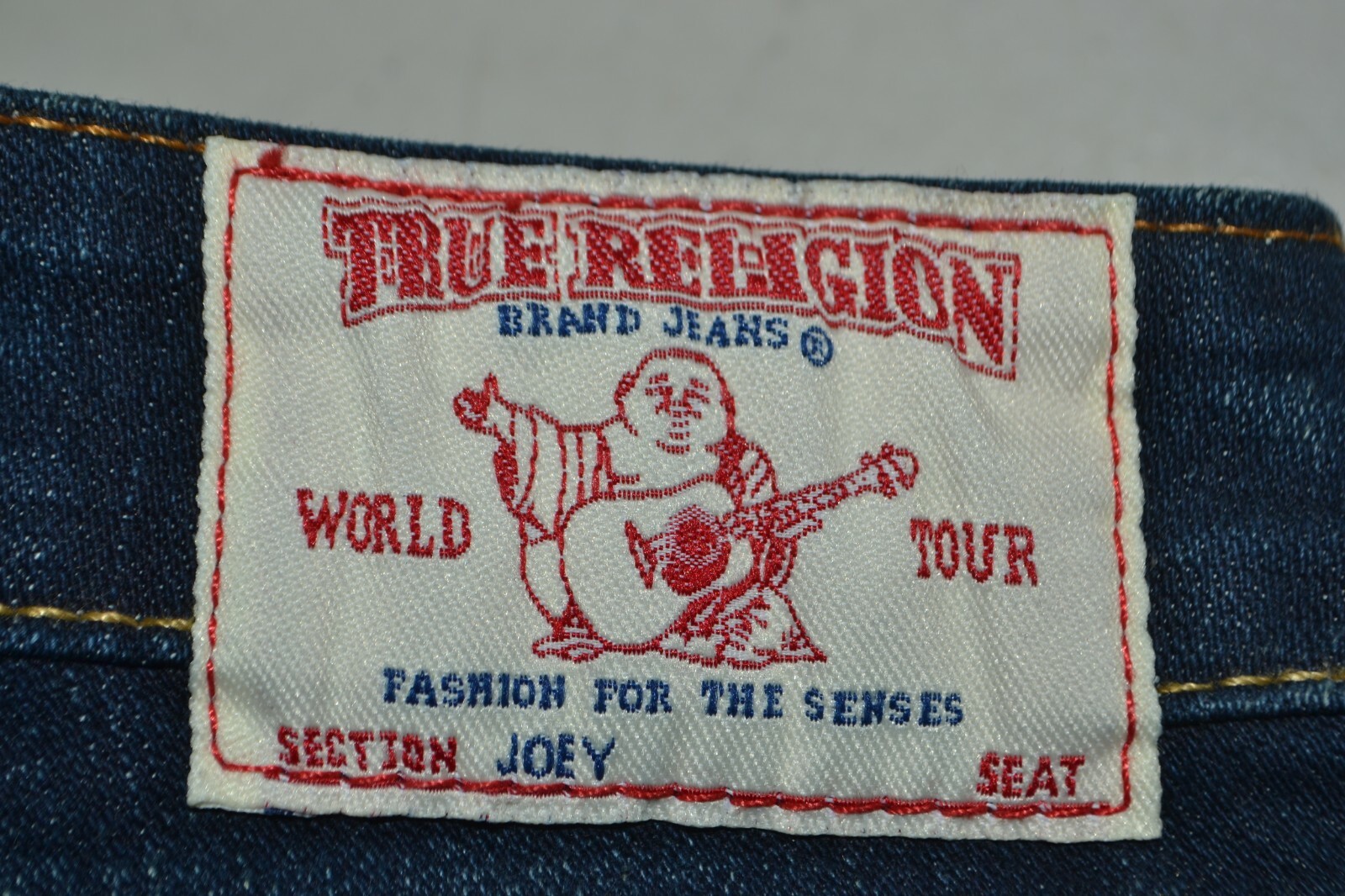 NWT True Religion Women's Joey Bootcut Dark Blue Denim Jeans 24x34 thumbnail 3