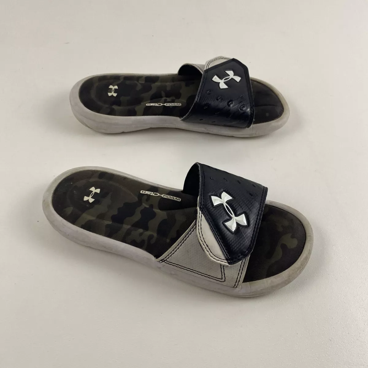 Under armor camo flip hotsell flops