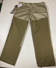 Cabela’s for Women Size 18 Tan Hunting Pants Brush Guard Overlay Double Knee NWT