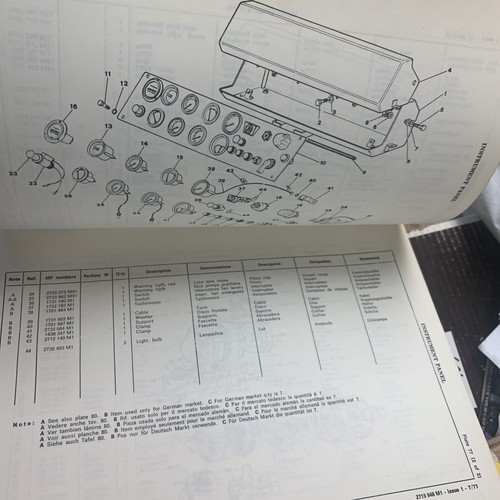 Massey Ferguson MF 44B Wheel Loader Parts Catalog Manual Pub No. 2715948M1 - Picture 9 of 13