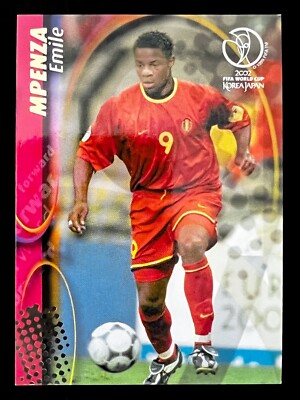 2002 Panini FIFA World Cup Korea Japan Soccer Card — Emile Mpenza
