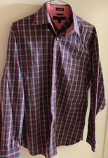 Tommy Hilfiger Men s Button Down Shirt 80 s 2 Ply Fabric 100 Cotton Size L/G
