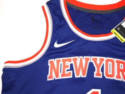 NBA ニューヨークニックス NIKE Obi Toppin ユニフォーム XL Obi Toppin Signed Full Name New York Knicks Blue Nike