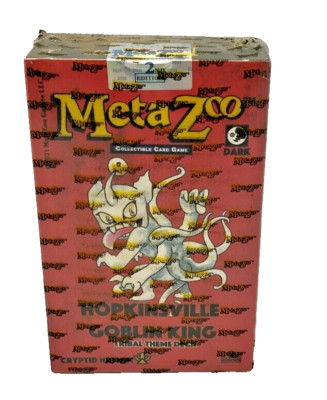 MetaZoo Cryptid Nation- Tribal Theme Deck Hopkinsville Goblin King -Neu OVP *