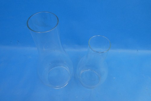 Vintage Clear Glass Replacement Globes Shades Hurricane Lamp Parts - 第 6/11 張圖片
