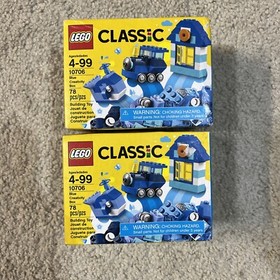 2 Boxes LEGO Classic 10706 - Blue - UNOPENED