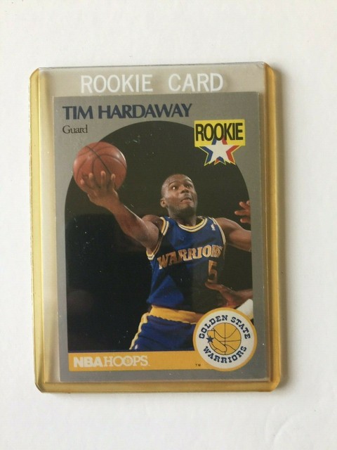 1990 91 NBA Hoops Tim Hardaway 113 Rookie Card EBay