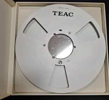 Teac 1/4" Empty Reel with box -USED