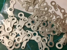 Pack 100pcs Solder Tag Ground Lug Terminals, Matte Tin Finish, LOT, SELECT SIZE