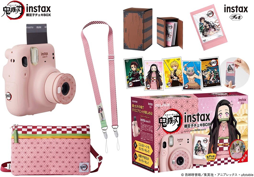 Fujifilm Instax Mini 11 Demon Slayer Kimetsu no Yaiba Limited Edition Camera Box-image