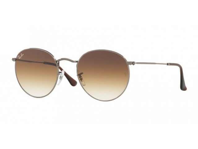 ray ban round brown