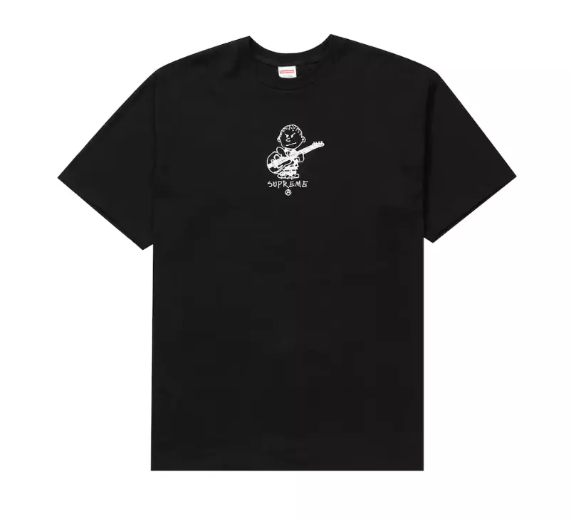Tee shirt noir Supreme Rocker taille L FW21