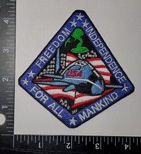 ARMAGEDDON FREEDOM INDEPENDENCE FOR ALL MANKIND CREW Hook Loop Tactical Patch