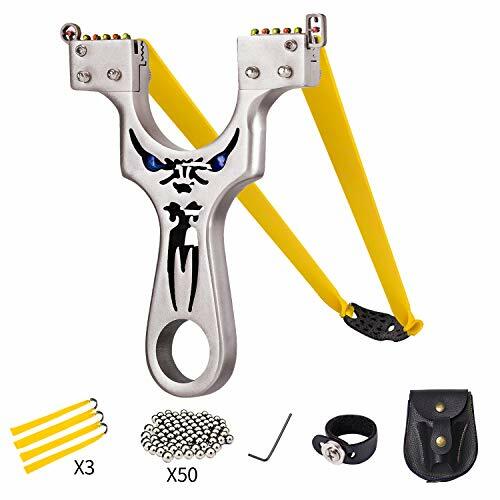 Wrist Rocket Metal Slingshot Professional Hunting Deluxe ...