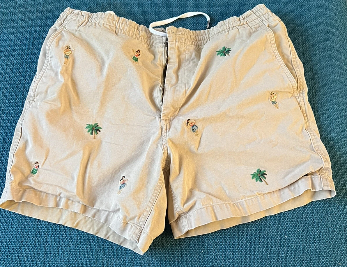 Polo hawaiian deals shorts