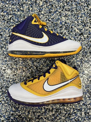 NIKE LEBRON 7 QS MEDIA DAY SIZE 8 COURT PURPLE CW2300 500 