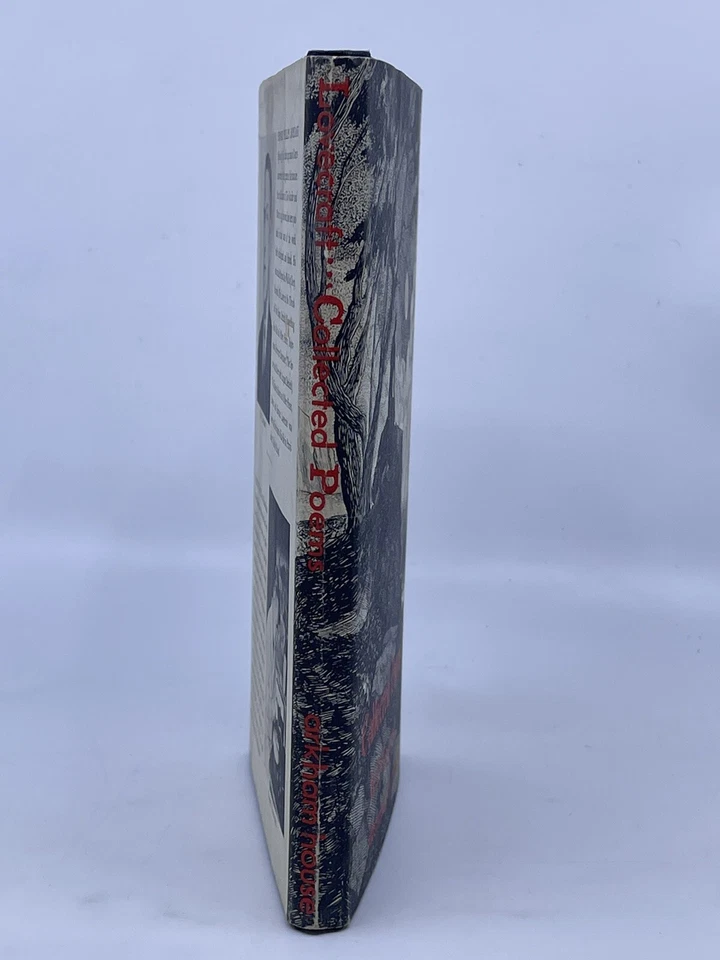 H. P. Lovecraft Collected Poems Arkham House 1963 1st Ed Frank Uptatel Cover - Image 2 of 4