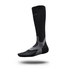 Mueller Black Graduated Compression Recovery Socks One Pair - XXL