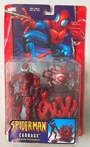MARVEL/ FIGURA SPIDERMAN CARNAGE 15 CM ACTION FIGURE MOVABLE 6" IN BOX