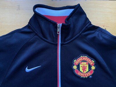 MANCHESTER UNITED 2012 2013 FOOTBALL SOCCER TRACK JACKET NIKE