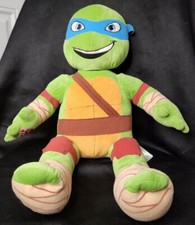Build a Bear TMNT Teenage Mutant Ninja Turtles Leonardo 18" Plush Toy Stuffed