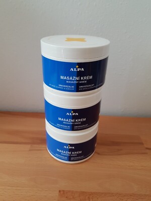 3x ALPA Massagecreme 250ml