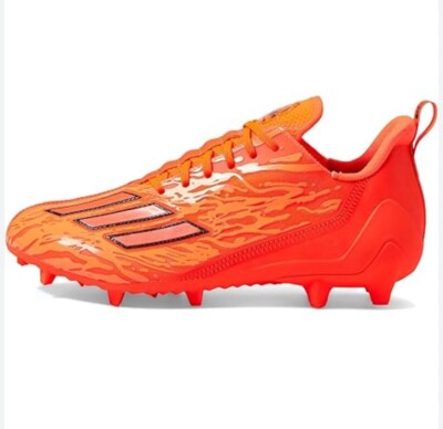 adidas adizero 12.0 Poison Men's Football Orange Cleats Multiple Sizes NWB
