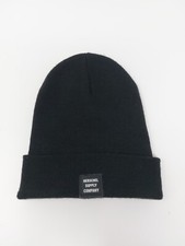 Herschel Supply Company Black Knit Beanie Hat Cap