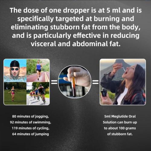 SPZV Meglutid Fatburner Flüssigkeit zum Einnehmen - Tropfen in Lebensmittelqualität 30 ml - Bild 9 von 11