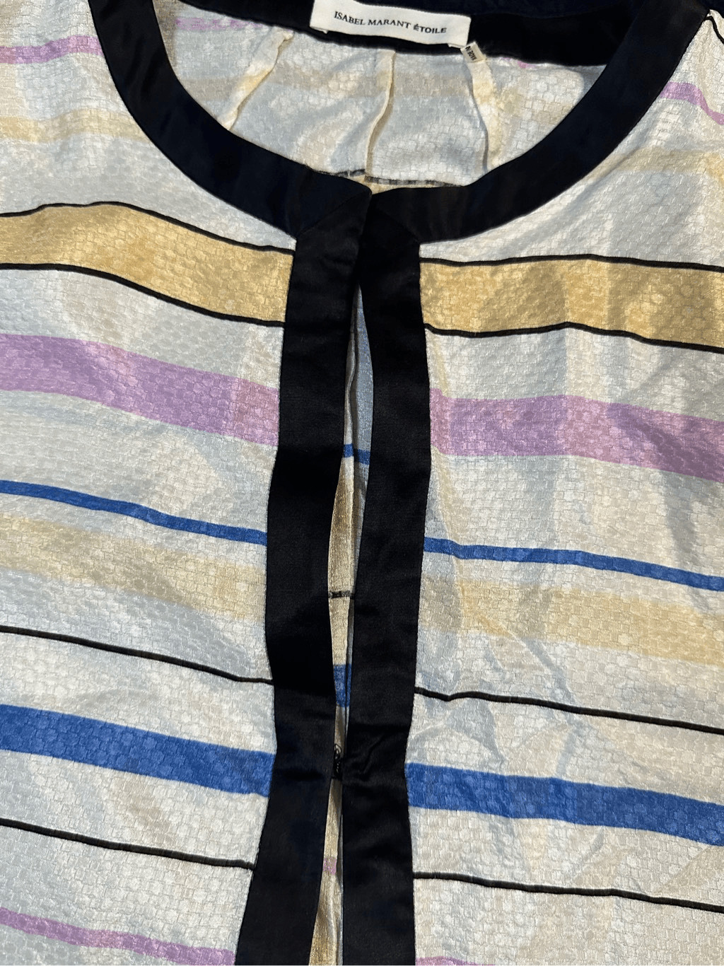 Isabel Marant Etoile Knee Length Dress Silk Neutr… - image 8