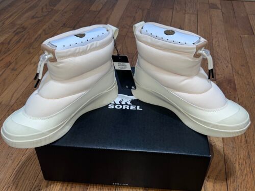 SOREL Out N About IV Puffy Waterproof Honey White Womens Boots Size 7 NEW - Picture 4 of 7