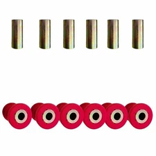 Lower Control Arm Bushing Kit for 1988-1995 HONDA CIVIC EK Replacement Red