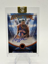 2025-26 Topps Three 3 Larry Johnson #GT-LJ Bronze Game Time Auto NY Knicks 07/25