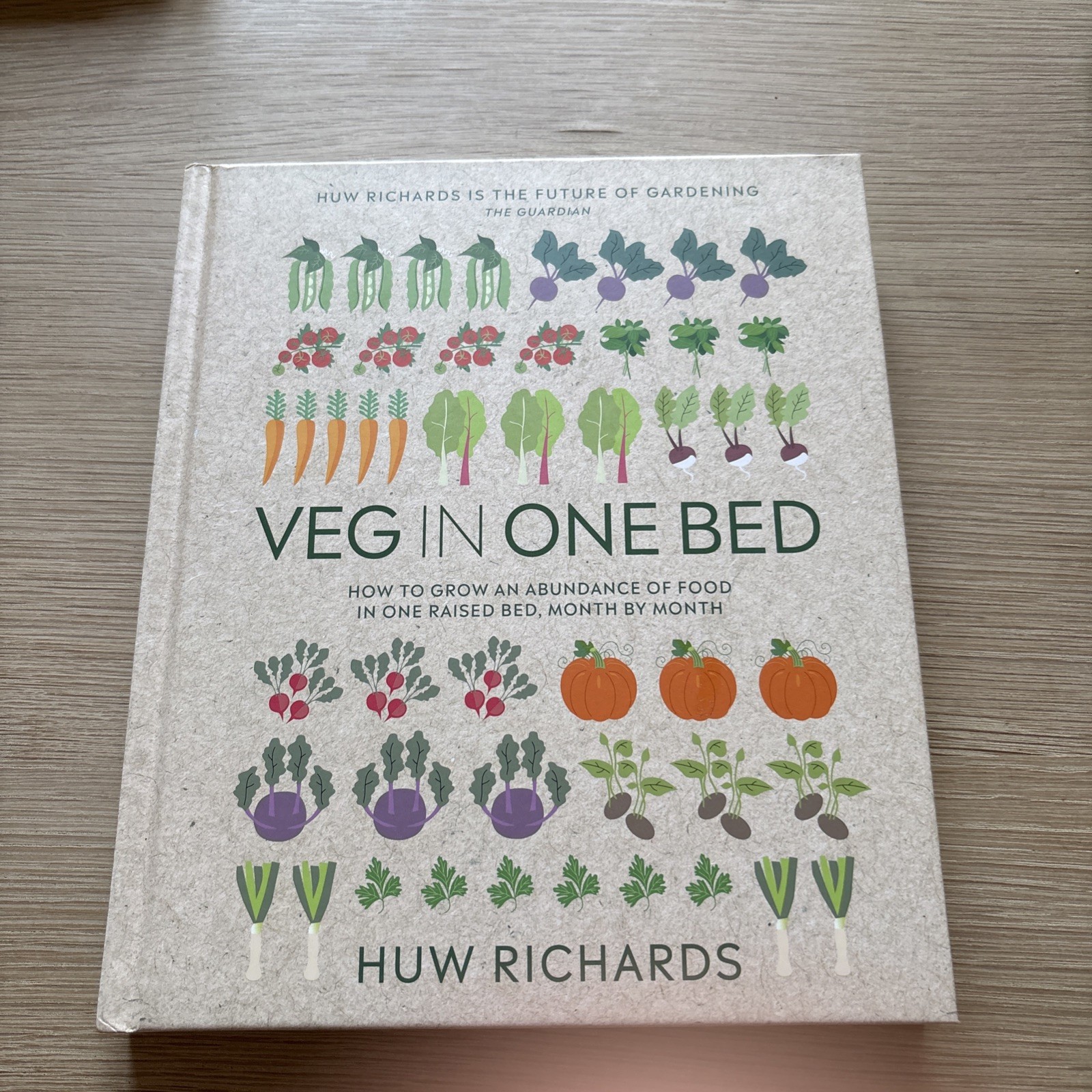 Veg in One Bed New Edition by Huw Richards (Hardback Book)