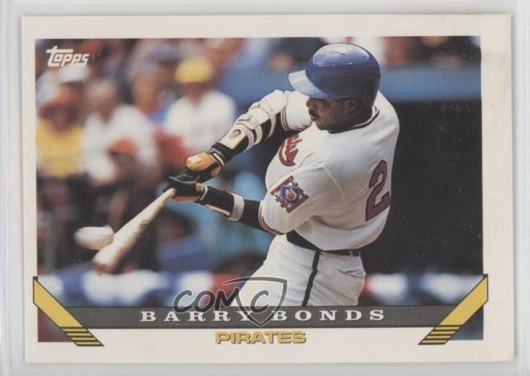 1993 Topps Barry Bonds #2 1k90