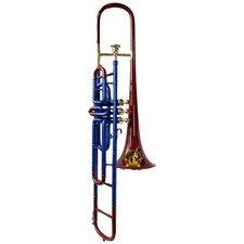 Bb Valve Trombone Brass Instrument  Brass Instrument with Mouthpiece  Hardcase