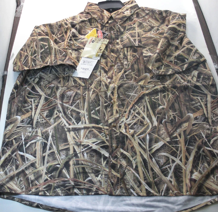 Drake Waterfowl 26000131-S 260 Camo ShortSleeve Vented Shirt Blades Small - Image 2 of 4