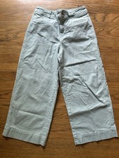 A New Day Size 6 Stretch Cropped Light Green Pants