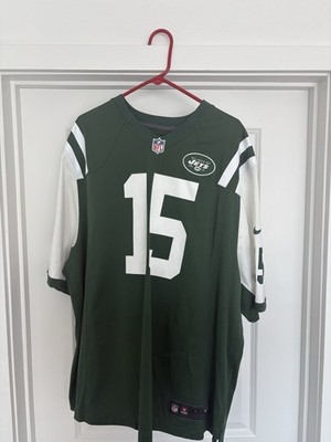 Tim Tebow Jersey Mens XL Green New York Jets Authentic Nike #15 On Field