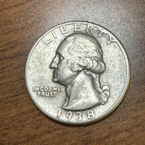 1938 Washington Silver Quarter XF